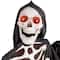 Northlight; 66" Pre-Lit Black & Red Sonic Skeletal Reaper with Wings Halloween Décor; Category:Halloween Inflatables; Image:6
